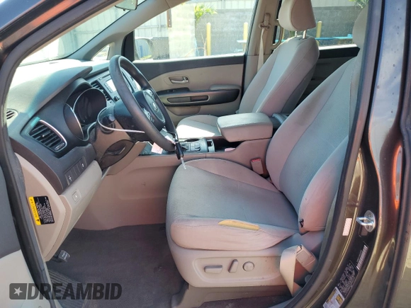 2017 Kia Sedona LX with VIN KNDMB5C13H6220108, listed as a Copart auction lot 72136674 with 72,426 mi miles and Salvage Title. Bid and sale history available at carsss.com. Image 7.