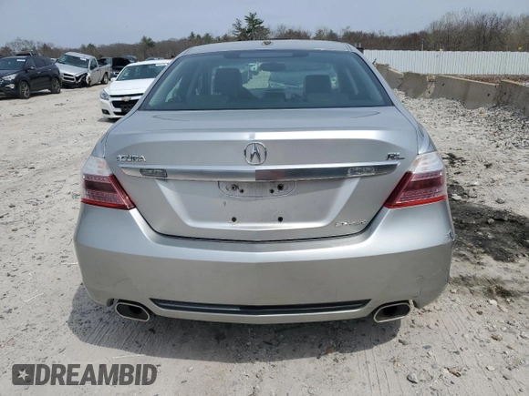 2009 Acura RL Technology with VIN JH4KB26689C001711, listed as a Copart auction lot 54769525 with 362,715 mi miles and Clean title. Bid and sale history available at DreamBid. Image 6.