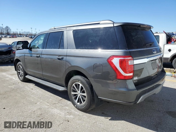 2019 Ford Expedition Max XLT with VIN 1FMJK1JT4KEA44498, listed as a Copart auction lot 47100725 with 100,678 mi miles and Salvage Title. Bid and sale history available at DreamBid. Image 2.