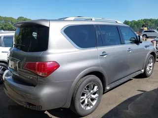 2011 Infiniti QX56 7-passenger with VIN JN8AZ2NE2B9001082, listed as a IAAI auction lot 42099158 with 219,685 mi miles and . Bid and sale history available at DreamBid. Image 4.