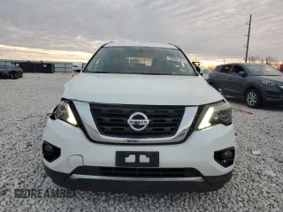 2018 Nissan Pathfinder S with VIN 5N1DR2MN2JC607960, listed as a Copart auction lot 89008165 with 113,557 mi miles and Salvage Title. Bid and sale history available at carsss.com. Image 5.