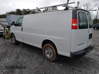 2018 GMC Savana Cargo with VIN 1GTW7AFP0J1313397, listed as a IAAI auction lot 41057578 with 147,304 mi miles and . Bid and sale history available at DreamBid. Image 3.