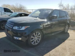 2017 Land Rover Range Rover Sport HSE with VIN SALWR2FK2HA693673, listed as a Copart auction lot 48438985 with 113,630 mi miles and Clean Title. Bid and sale history available at carsss.com. Image 1.