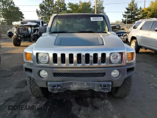 2009 Hummer H3 with VIN 5GNEN13E698128049, listed as a Copart auction lot 70453514 with 154,567 mi miles and Salvage Title. Bid and sale history available at DreamBid. Image 5.