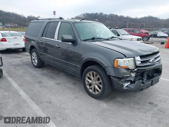 2015 Ford Expedition Max Limited with VIN 1FMJK2ATXFEF31880, listed as a IAAI auction lot 41206492 with 188,699 mi miles and . Bid and sale history available at DreamBid. Image 1.