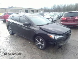 2019 Subaru Impreza Premium with VIN 4S3GTAC69K3758450, listed as a IAAI auction lot 41686735 with 75,182 mi miles. Bid and sale history available at carsss.com. Image 1.