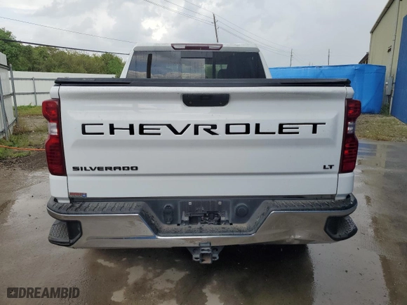 2021 Chevrolet Silverado 1500 LT with VIN 3GCPWCET3MG105327, listed as a Copart auction lot 71638034 with 101,312 mi miles and Clean Title. Bid and sale history available at carsss.com. Image 6.