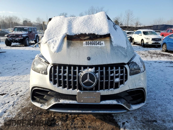 2021 Mercedes-Benz GLS 63 AMG with VIN 4JGFF8KE7MA559976, listed as a Copart auction lot 88466545 with Not Provided miles and Salvage Title. Bid and sale history available at DreamBid. Image 5.