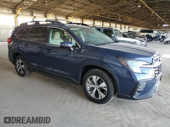 2023 Subaru Ascent Premium with VIN 4S4WMACDXP3433283, listed as a Copart auction lot 79129814 with 11,400 mi miles and Salvage title. Bid and sale history available at DreamBid. Image 4.