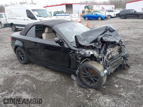 2011 BMW 1 Series 128i with VIN WBAUN1C5XBVH82457, listed as a IAAI auction lot 41173785 with Not provided miles and . Bid and sale history available at DreamBid. Image 1.