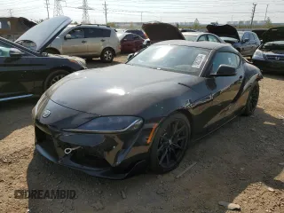 2023 Toyota GR Supra 3.0 with VIN WZ1DB0G06PW060990, listed as a Copart auction lot 70827384 with 4,326 mi miles and Salvage Title. Bid and sale history available at carsss.com. Image 1.