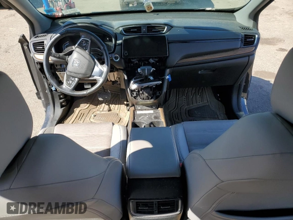 2020 Honda CR-V Touring with VIN 2HKRW2H98LH618176, listed as a Copart auction lot 49994895 with 18,092 mi miles and Salvage Title. Bid and sale history available at DreamBid. Image 8.