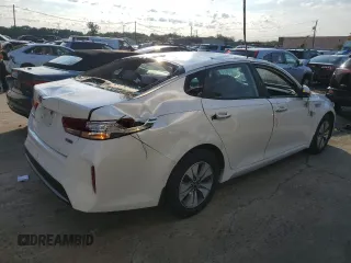 2017 Kia Optima Hybrid with VIN KNAGT4LEXH5009577, listed as a Copart auction lot 63795874 with 185,976 mi miles and Salvage Title. Bid and sale history available at carsss.com. Image 3.