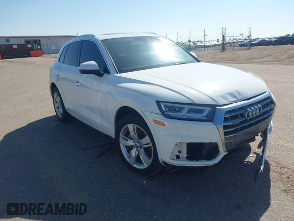 2019 Audi Q5 Premium Plus with VIN WA1BNAFY7K2079343, listed as a IAAI auction lot 42434039 with 89,451 mi miles and . Bid and sale history available at DreamBid. Image 1.