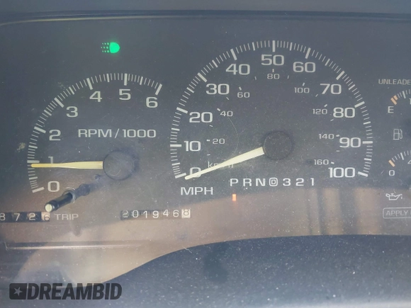 1997 Chevrolet Suburban with VIN 3GNFK16R1VG167865, listed as a IAAI auction lot 42147770 with 201,946 mi miles and . Bid and sale history available at DreamBid. Image 7.
