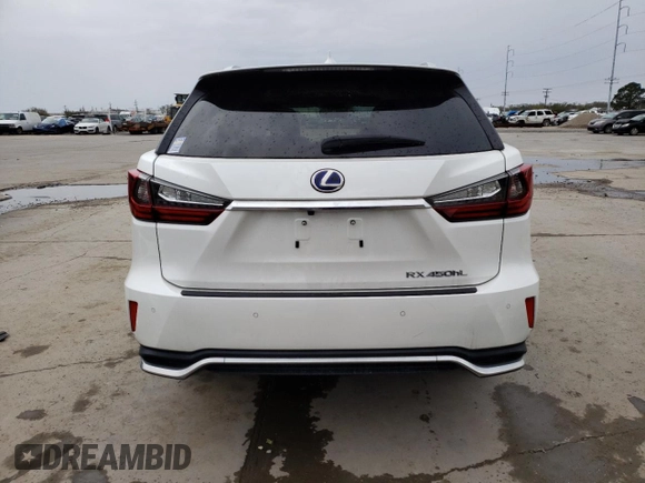 2019 Lexus RX with VIN JTJDGKCA3K2008420, listed as a Copart auction lot 40931373 with 27,500 mi miles. Bid and sale history available at carsss.com. Image 6.