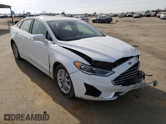 2019 Ford Fusion Hybrid SEL with VIN 3FA6P0MU1KR181007, listed as a Copart auction lot 40117743 with 0 mi miles. Bid and sale history available at carsss.com. Image 4.