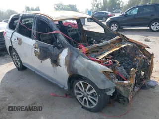 2013 Nissan Pathfinder SL with VIN 5N1AR2MM3DC614866, listed as a IAAI auction lot 41449447 with Not provided miles and . Bid and sale history available at DreamBid. Image 1.