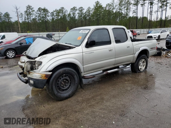 2002 Toyota Tacoma PreRunner with VIN 5TEGN92N92Z093987, listed as a Copart auction lot 45094525 with Not Provided miles and Salvage Title. Bid and sale history available at DreamBid. Image 1.