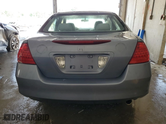 2007 Honda Accord LX with VIN 1HGCM56407A185536, listed as a Copart auction lot 59200255 with 171,820 mi miles and Salvage title. Bid and sale history available at DreamBid. Image 6.