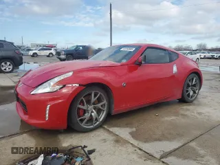 2014 Nissan 370Z Nismo with VIN JN1AZ4EH8EM633462, listed as a Copart auction lot 43250905 with Not Provided miles and Salvage Title. Bid and sale history available at DreamBid. Image 1.