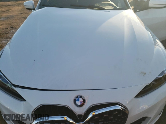 2023 BMW 4 Series 430i xDrive with VIN WBA73AV06PFM99802, listed as a Copart auction lot 45356035 with Not provided miles and Salvage title. Bid and sale history available at DreamBid. Image 13.