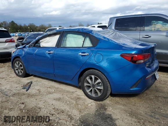 2022 Kia Rio S with VIN 3KPA24AD7NE481564, listed as a Copart auction lot 49095115 with 62,963 mi miles and Non Repairable. Bid and sale history available at carsss.com. Image 2.
