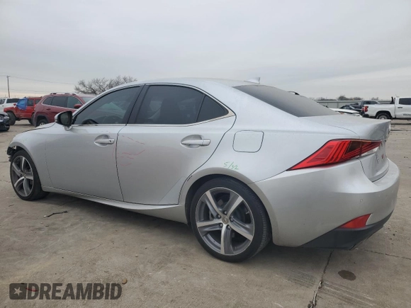 2017 Lexus IS with VIN JTHBA1D26H5041981, listed as a Copart auction lot 42762265 with 130,567 mi miles and Salvage Title. Bid and sale history available at carsss.com. Image 2.