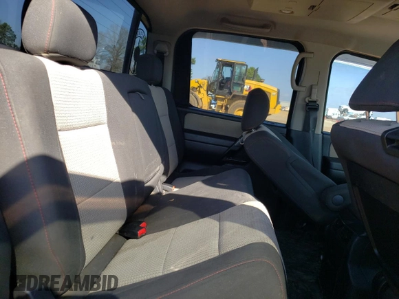 2011 Nissan Titan SL with VIN 1N6BA0EC3BN324507, listed as a Copart auction lot 44432595 with 188,346 mi miles and Salvage Title. Bid and sale history available at carsss.com. Image 10.
