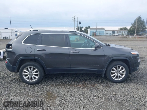 2015 Jeep Cherokee Limited with VIN 1C4PJMDS5FW550282, listed as a IAAI auction lot 41796297 with 96,374 mi miles and . Bid and sale history available at DreamBid. Image 14.