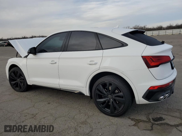 2023 Audi SQ5 Sportback Premium Plus с VIN WA124AFY1P2038636, выставлен на аукционе Copart как лот 43578025 с пробегом 27 257 миль миль и Списание • Salvage title. История ставок и продаж доступна на DreamBid. Изображение 2.