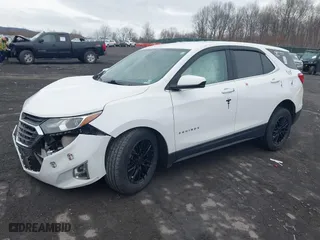 2020 Chevrolet Equinox LT with VIN 3GNAXUEV0LL191896, listed as a IAAI auction lot 41941333 with 77,057 mi miles. Bid and sale history available at carsss.com. Image 2.