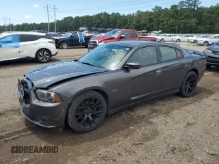 2014 Dodge Charger RT z VIN 2C3CDXCT7EH363239, wystawiony jako Copart lot #58433015 z przebiegiem 159 079 mil mil oraz Szkoda całkowita • Salvage title. Historia ofert i sprzedaży dostępna na DreamBid. Obrazek 1.