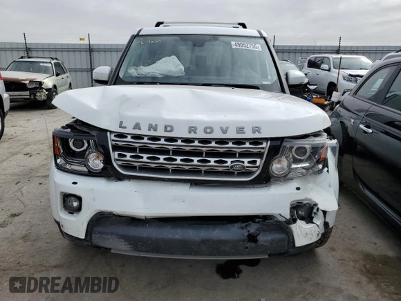 2015 Land Rover LR4 Lux with VIN SALAK2V62FA764936, listed as a Copart auction lot 49052755 with 128,559 mi miles and Salvage Title. Bid and sale history available at DreamBid. Image 5.