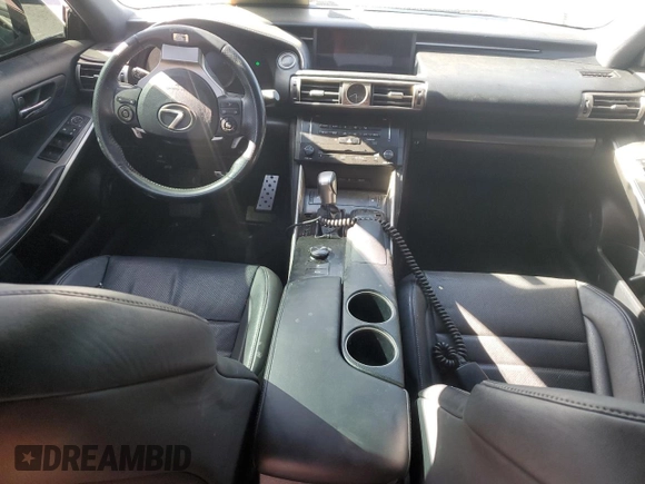 2014 Lexus IS 250 with VIN JTHCF1D26E5003376, listed as a Copart auction lot 53356145 with 193,825 mi miles and Salvage title. Bid and sale history available at DreamBid. Image 8.