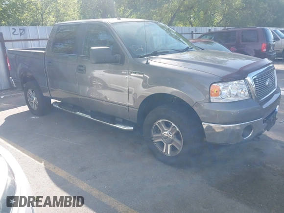 2007 Ford F-150 XLT with VIN 1FTPW14V07KD11807, listed as a IAAI auction lot 42587460 with 229,013 mi miles and . Bid and sale history available at DreamBid. Image 1.
