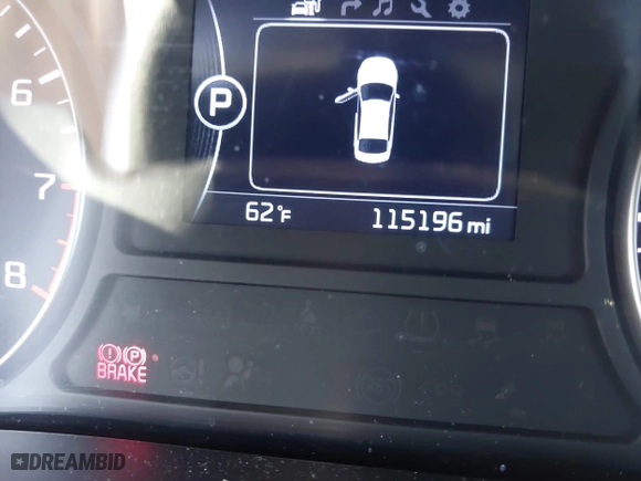 2017 Kia Optima EX with VIN 5XXGU4L30HG126899, listed as a IAAI auction lot 41701811 with 115,196 mi miles. Bid and sale history available at carsss.com. Image 15.