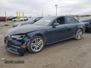 2017 Audi A4 Season of Audi Premium with VIN WAUDNAF47HN049517, listed as a Copart auction lot 44347415 with 109,739 mi miles and Salvage Title. Bid and sale history available at carsss.com. Image 1.