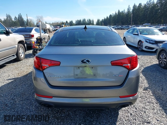 2013 Kia Optima EX with VIN 5XXGN4A75DG148233, listed as a IAAI auction lot 41878061 with 124,066 mi miles. Bid and sale history available at carsss.com. Image 16.