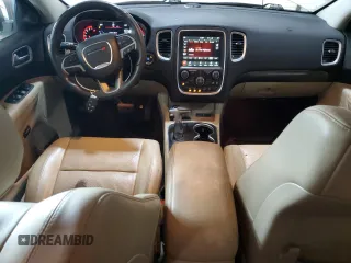 2018 Dodge Durango Citadel Anodized Platinum with VIN 1C4SDJET4JC101127, listed as a Copart auction lot 62551585 with 143,357 mi miles and Salvage title. Bid and sale history available at DreamBid. Image 8.
