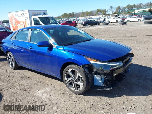 2023 Hyundai Elantra SEL with VIN 5NPLS4AG3PH110029, listed as a IAAI auction lot 41720508 with 17,735 mi miles and . Bid and sale history available at DreamBid. Image 1.