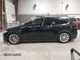 2019 Tesla Model X P90D with VIN 5YJXCAE4XKF180356, listed as a IAAI auction lot 42087926 with 79,041 mi miles. Bid and sale history available at carsss.com. Image 13.