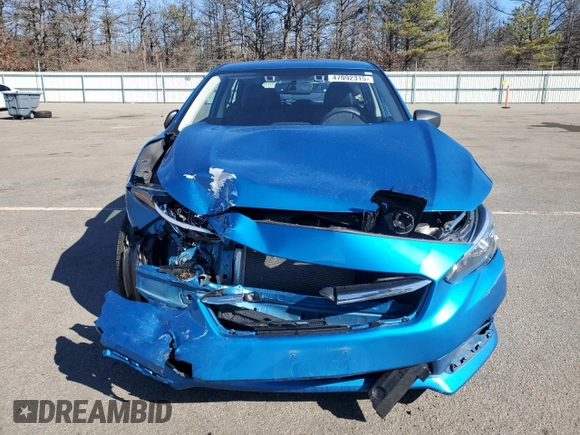 2022 Subaru Impreza with VIN 4S3GTAB66N3707249, listed as a Copart auction lot 47092315 with 34,792 mi miles and Non repairable. Bid and sale history available at DreamBid. Image 5.