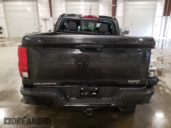 2023 Chevrolet Colorado 4WD Trail Boss with VIN 1GCPTEEK5P1172588, listed as a Copart auction lot 50537965 with 51,931 mi miles and Salvage Title. Bid and sale history available at carsss.com. Image 6.