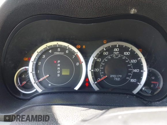2011 Acura TSX with VIN JH4CU2F60BC017065, listed as a IAAI auction lot 41986027 with 290,179 mi miles. Bid and sale history available at carsss.com. Image 7.