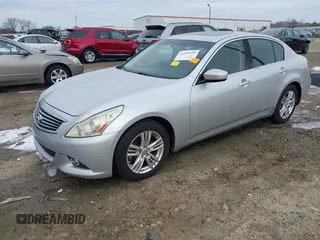 2011 Infiniti G25 Journey with VIN JN1DV6AP9BM601309, listed as a IAAI auction lot 41393629 with 278,128 mi miles and . Bid and sale history available at DreamBid. Image 2.