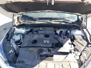 2022 Infiniti QX50 LUXE with VIN 3PCAJ5BAXNF121258, listed as a Copart auction lot 78005704 with 44,545 mi miles and Salvage Title. Bid and sale history available at carsss.com. Image 12.