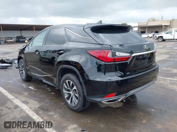 2021 Lexus RX with VIN 2T2HZMDA0MC274146, listed as a IAAI auction lot 41925284 with 67,064 mi miles. Bid and sale history available at carsss.com. Image 3.