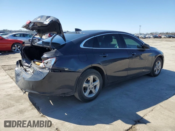 2022 Chevrolet Malibu LS with VIN 1G1ZB5ST5NF187271, listed as a Copart auction lot 46413795 with 45,832 mi miles and Salvage Title. Bid and sale history available at DreamBid. Image 3.