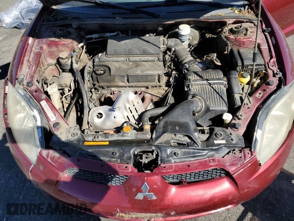 2006 Mitsubishi Eclipse GS with VIN 4A3AK24F26E038086, listed as a Copart auction lot 76982394 with 168,590 mi miles and Salvage Title. Bid and sale history available at carsss.com. Image 11.